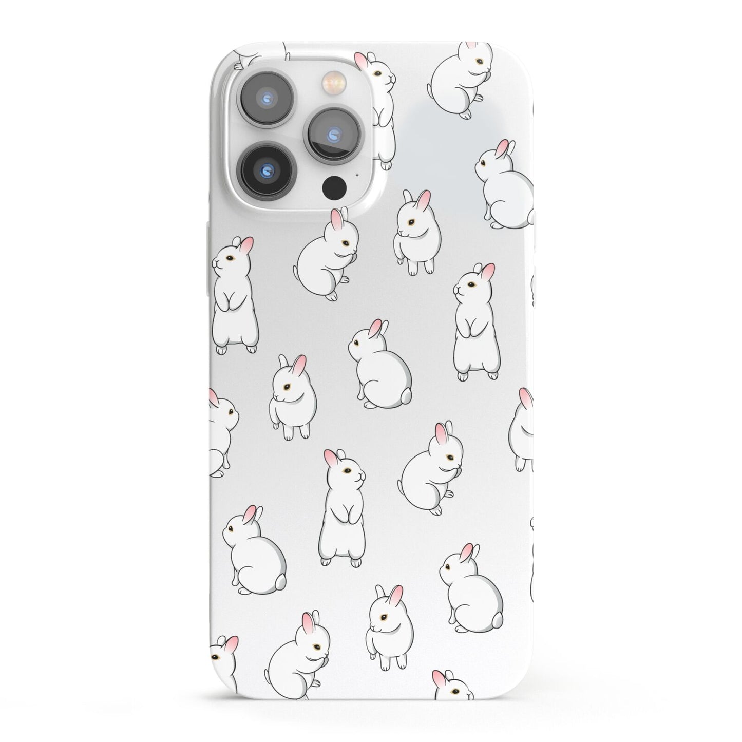 Bunny Rabbit iPhone 13 Pro Max Full Wrap 3D Snap Case