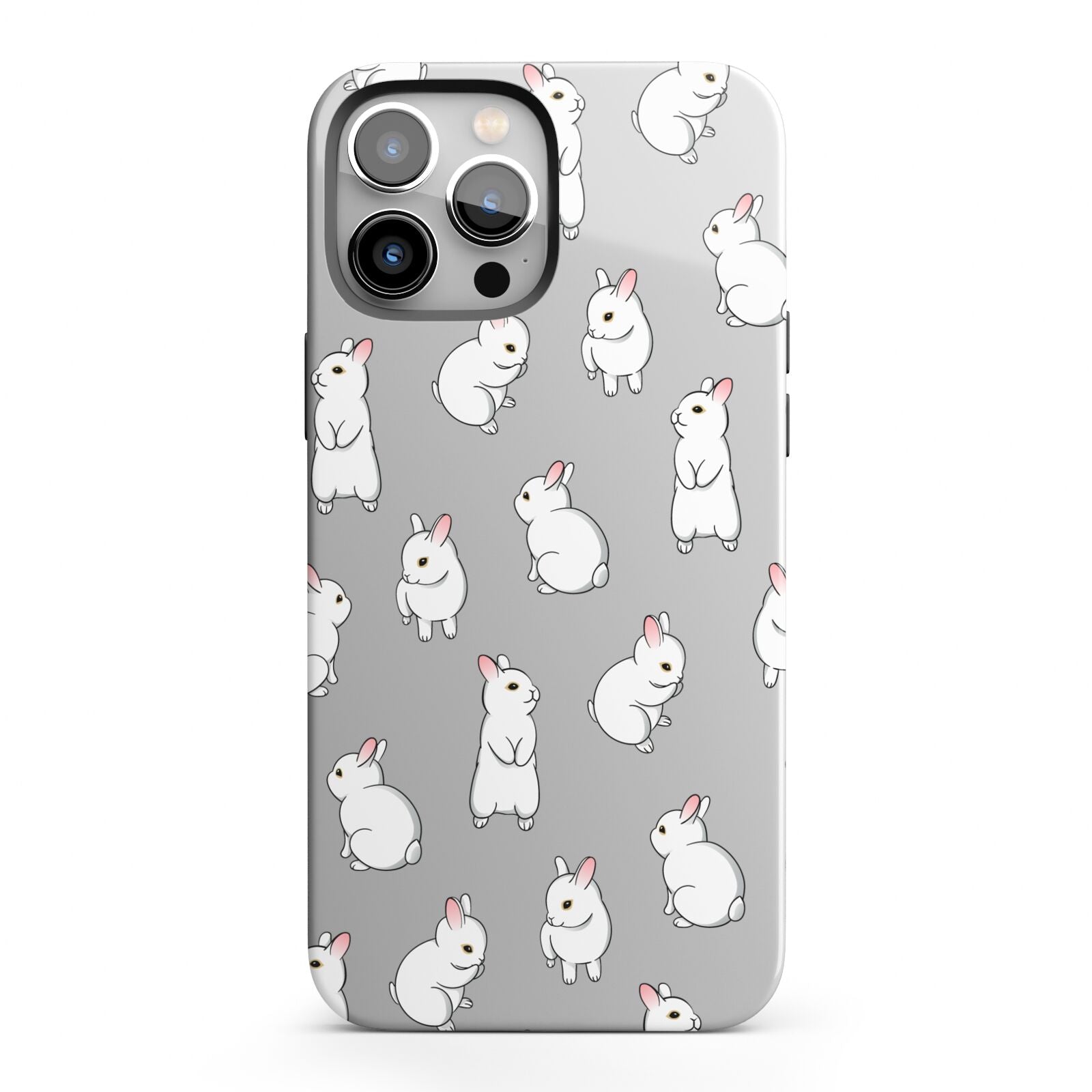 Bunny Rabbit iPhone 13 Pro Max Full Wrap 3D Tough Case