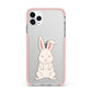Bunny iPhone 11 Pro Max Impact Pink Edge Case