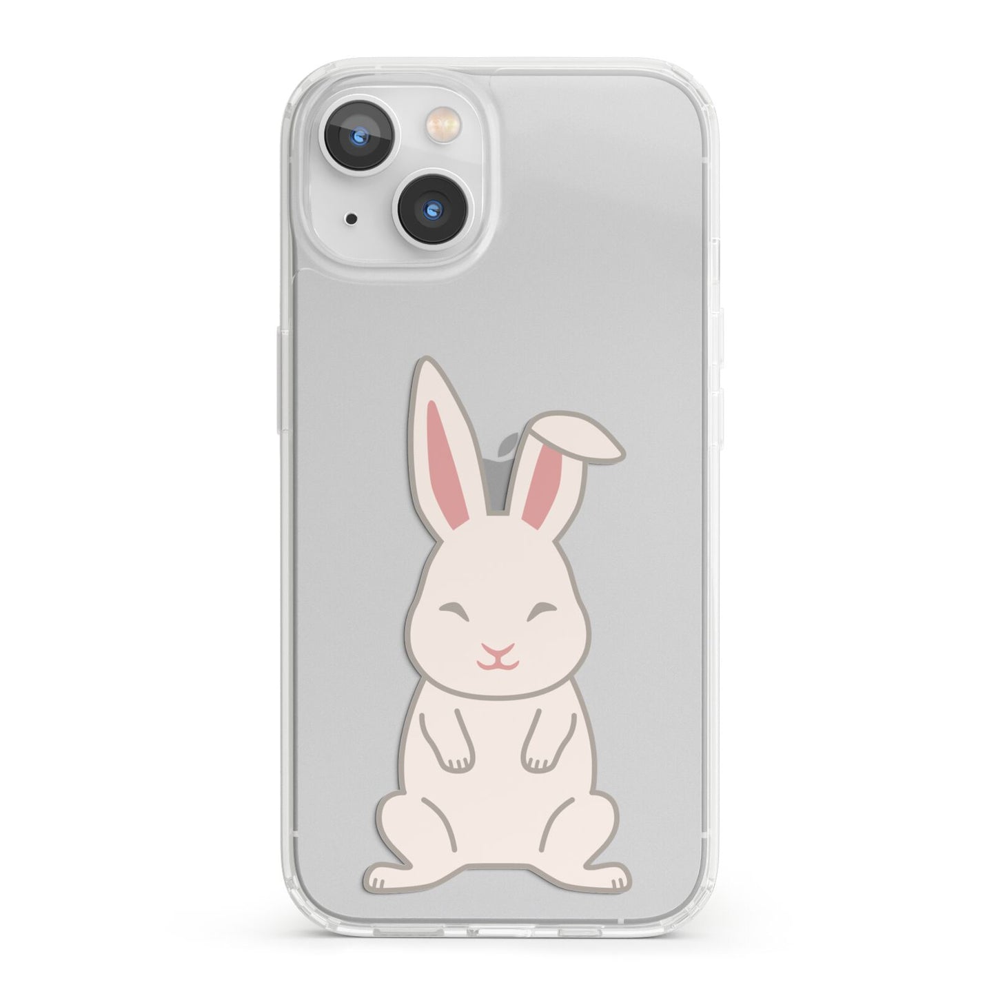 Bunny iPhone 13 Clear Bumper Case