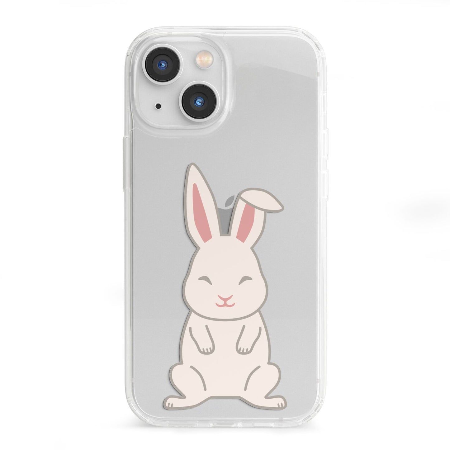 Bunny iPhone 13 Mini Clear Bumper Case