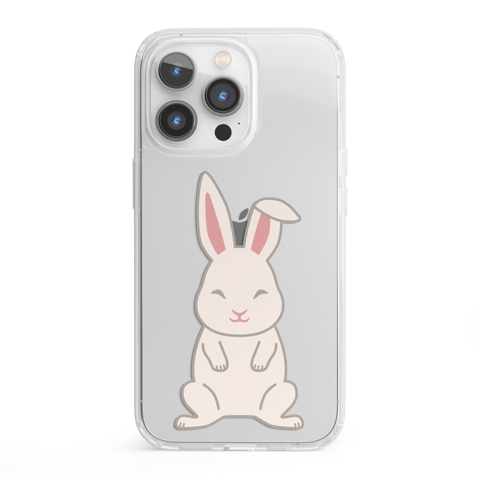 Bunny iPhone 13 Pro Clear Bumper Case