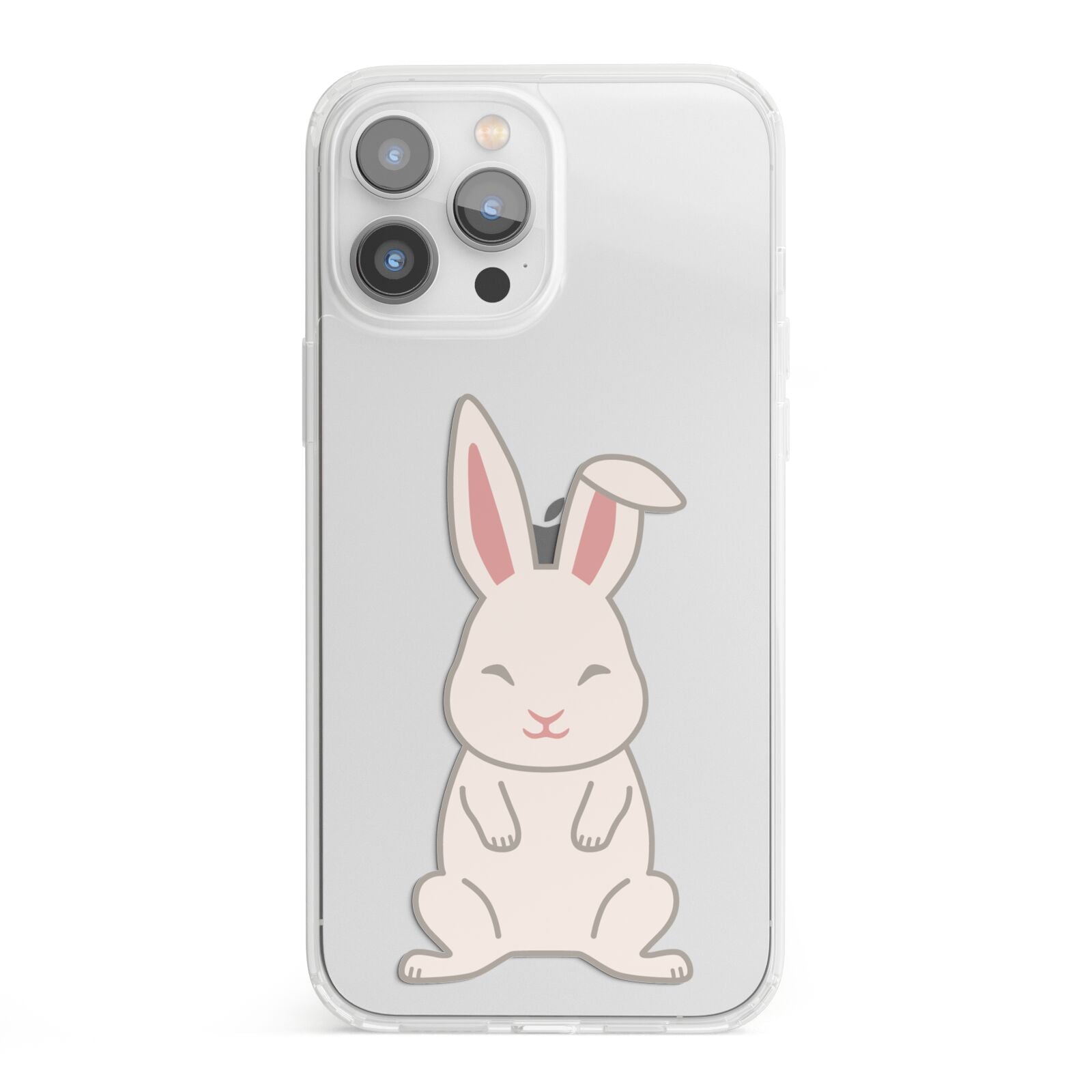 Bunny iPhone 13 Pro Max Clear Bumper Case