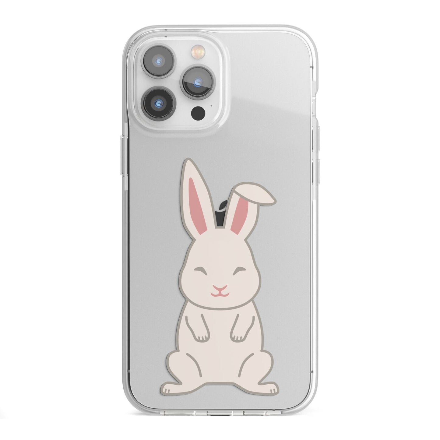 Bunny iPhone 13 Pro Max TPU Impact Case with White Edges