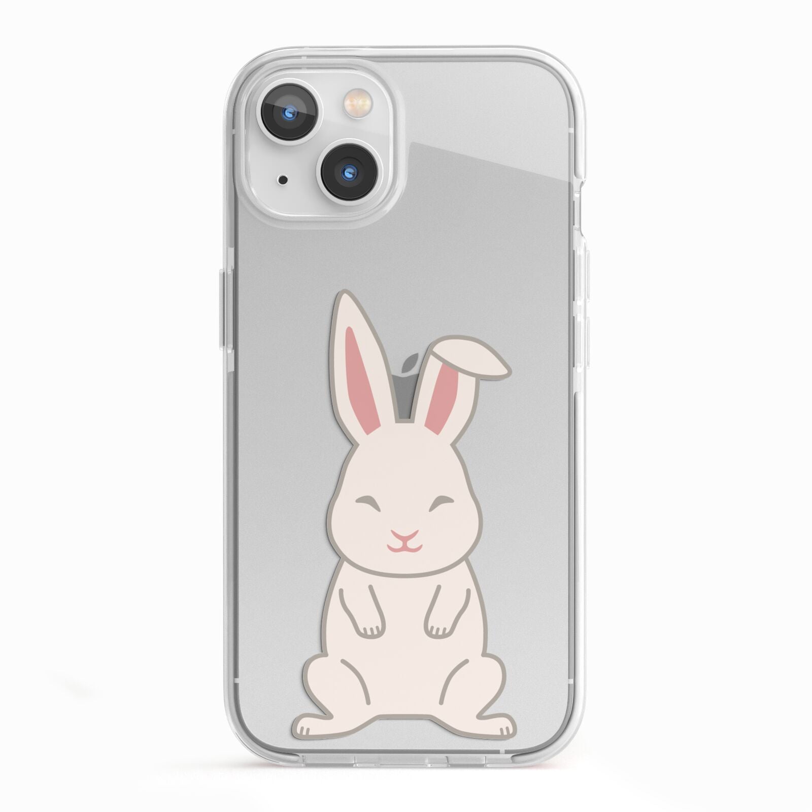 Bunny iPhone 13 TPU Impact Case with White Edges