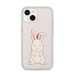 Bunny iPhone 14 Clear Tough Case Starlight