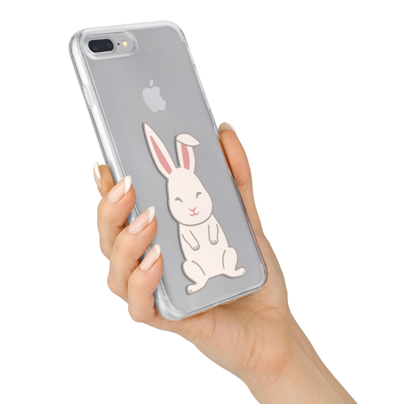 Bunny iPhone 7 Plus Bumper Case on Silver iPhone Alternative Image