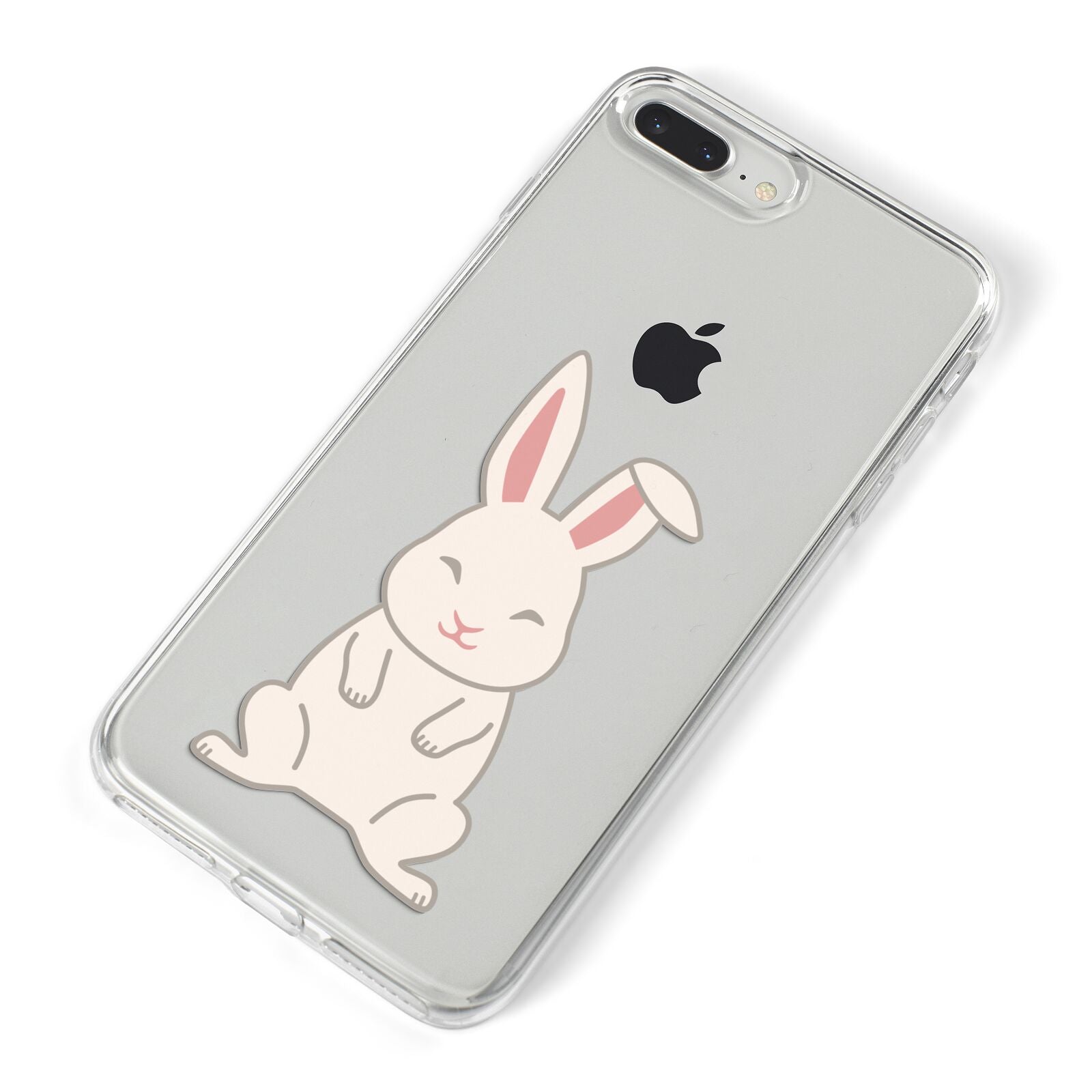 Bunny iPhone 8 Plus Bumper Case on Silver iPhone Alternative Image