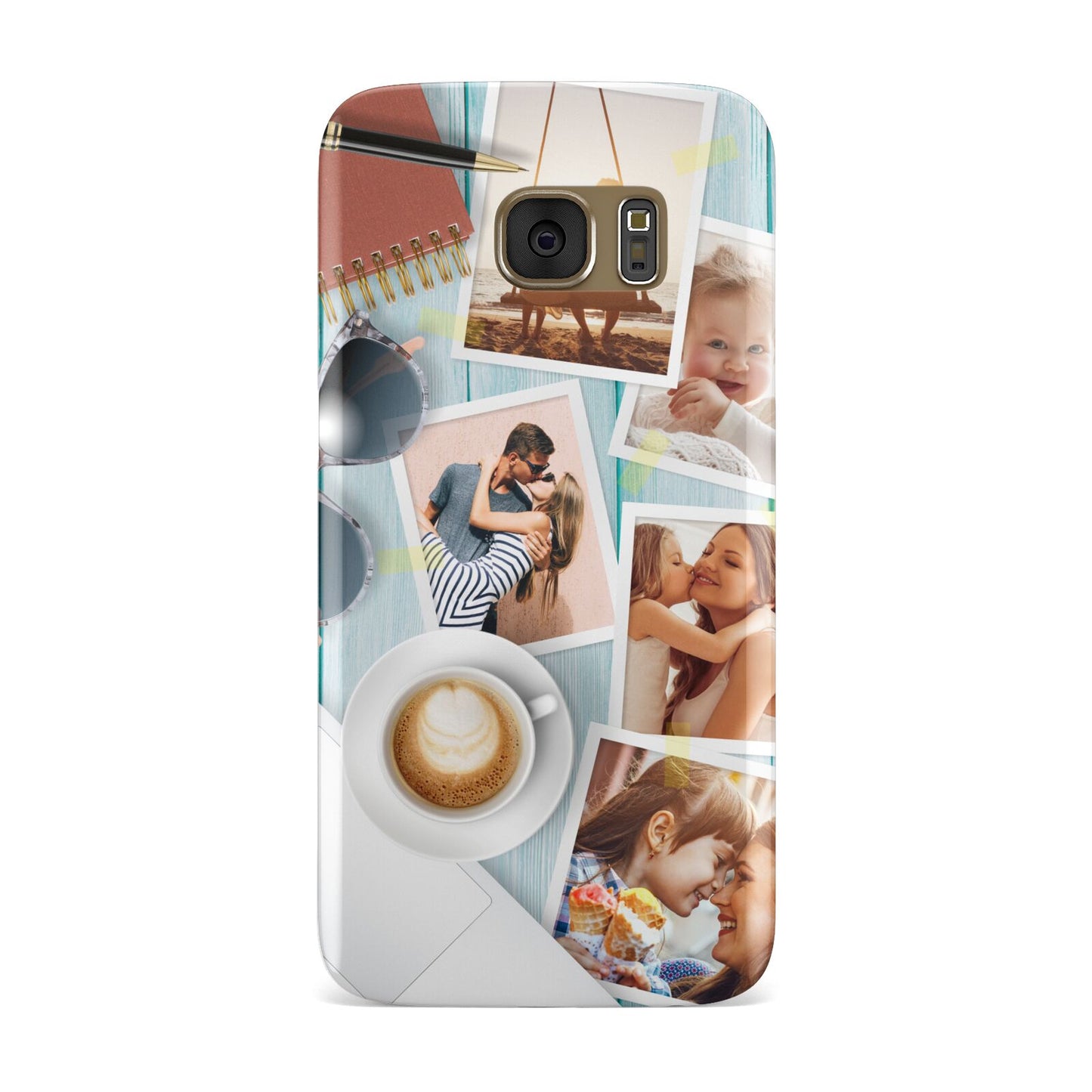 Cafe Scene Photo Montage Upload Samsung Galaxy Case