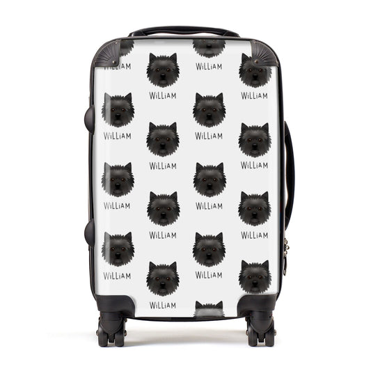 Cairn Terrier Icon with Name Suitcase