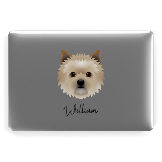 Cairn Terrier Personalised Apple MacBook Case