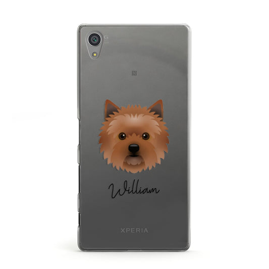 Cairn Terrier Personalised Sony Xperia Case
