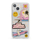 California Girl Sticker iPhone 13 Clear Bumper Case