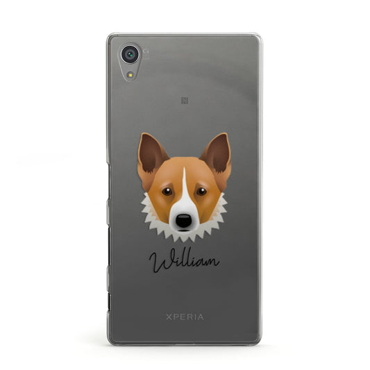 Canaan Dog Personalised Sony Xperia Case