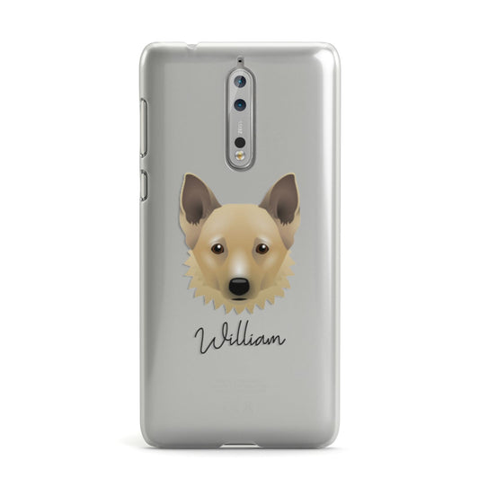 Canadian Eskimo Dog Personalised Nokia Case