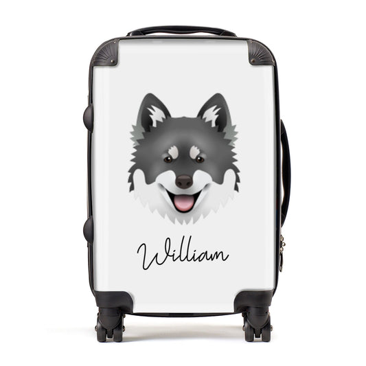 Canadian Eskimo Dog Personalised Suitcase