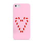 Candy Cane Heart Apple iPhone 5 Case