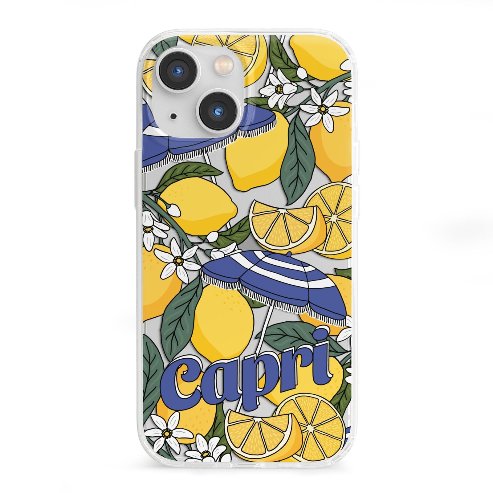 Capri iPhone 13 Mini Clear Bumper Case