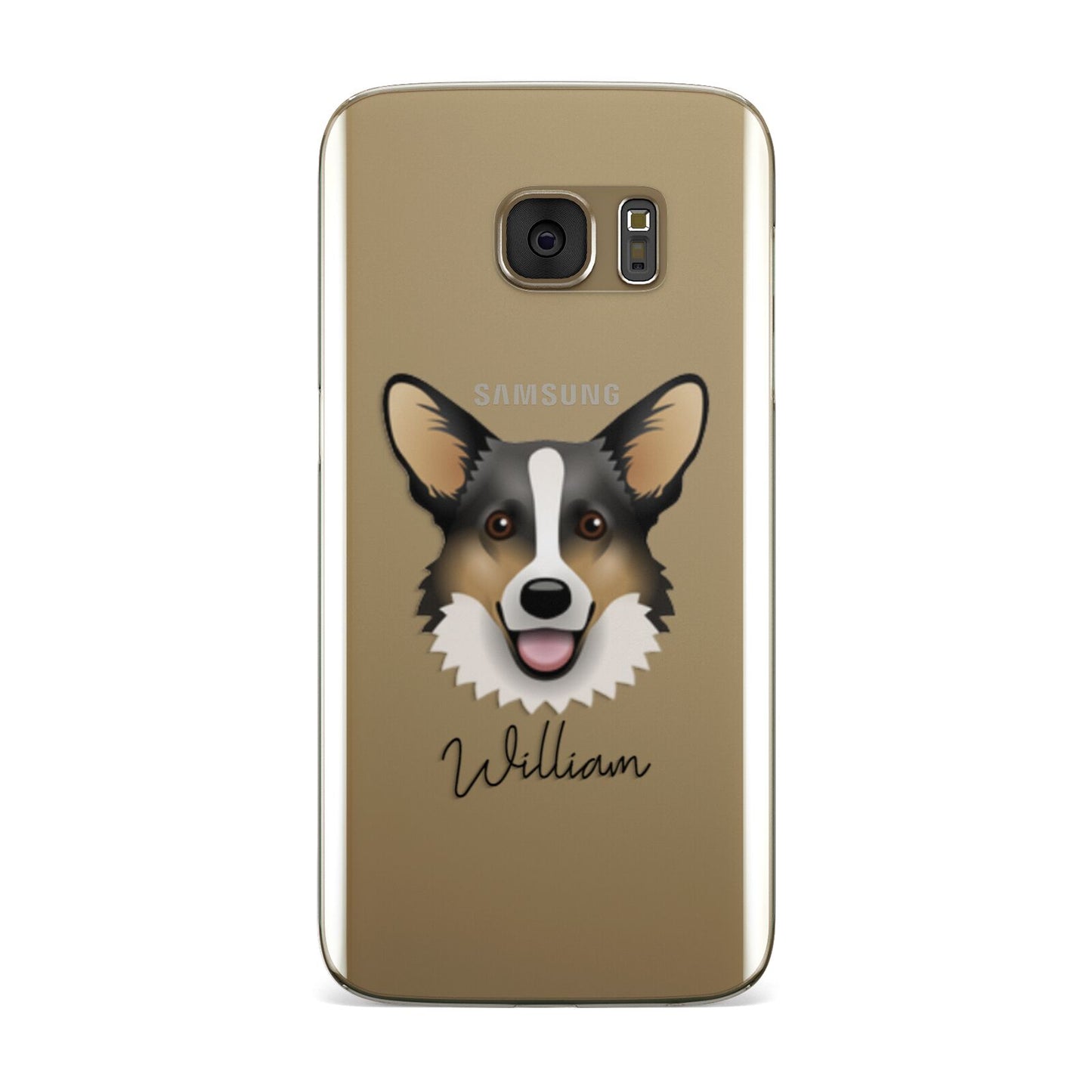 Cardigan Welsh Corgi Personalised Samsung Galaxy Case