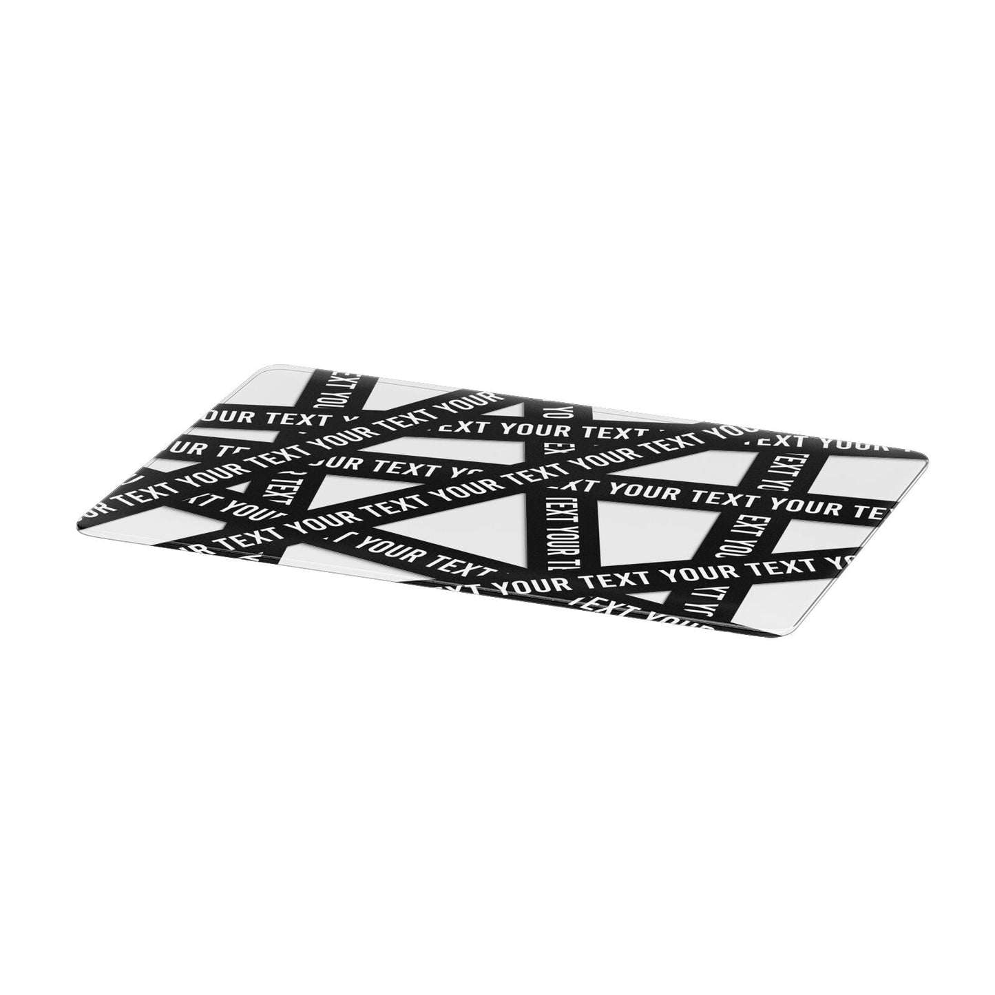 Caution Tape Custom Phrase Apple MacBook Case Only