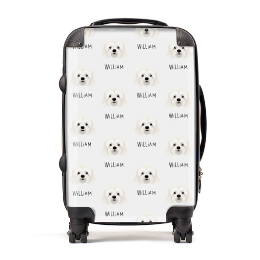 Cavapoo Icon with Name Suitcase