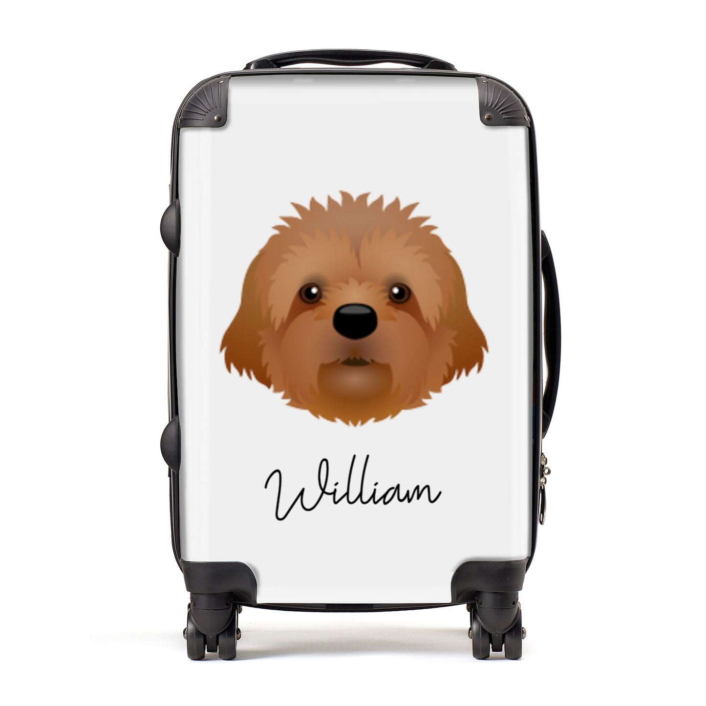 Cavapoochon Personalised Suitcase
