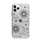 Celestial Suns Clouds Apple iPhone 11 Pro in Silver with Bumper Case