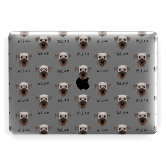 Cesky Terrier Icon with Name Apple MacBook Case