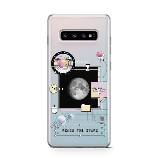 Chase The Moon Protective Samsung Galaxy Case