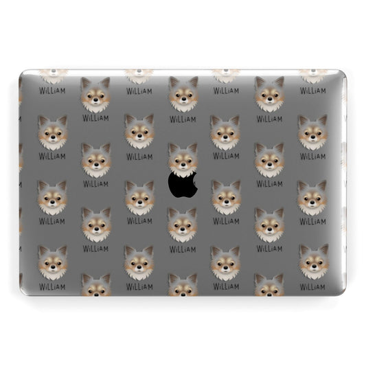 Chorkie Icon with Name Apple MacBook Case