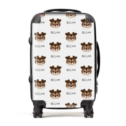 Chorkie Icon with Name Suitcase