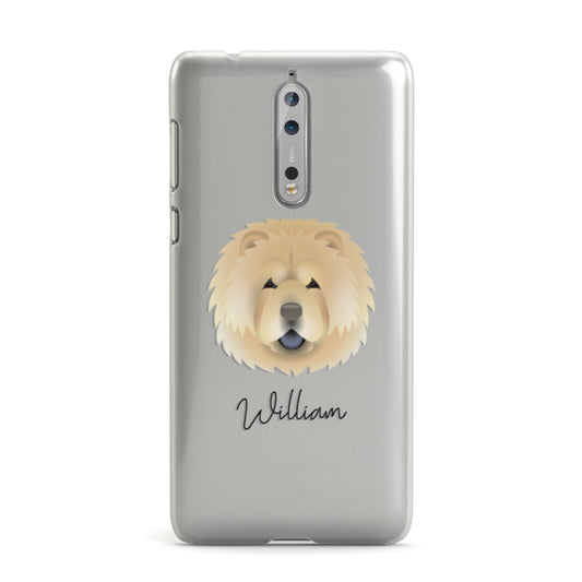 Chow Chow Personalised Nokia Case