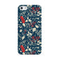 Christmas Floral Apple iPhone 5 Case
