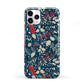 Christmas Floral iPhone 11 Pro 3D Tough Case