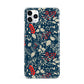 Christmas Floral iPhone 11 Pro Max 3D Snap Case