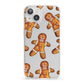 Christmas Gingerbread Man iPhone 13 Clear Bumper Case