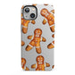 Christmas Gingerbread Man iPhone 13 Full Wrap 3D Tough Case