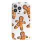 Christmas Gingerbread Man iPhone 13 Pro Full Wrap 3D Snap Case