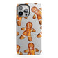 Christmas Gingerbread Man iPhone 13 Pro Max Full Wrap 3D Tough Case
