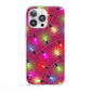 Christmas Lights iPhone 13 Pro Clear Bumper Case