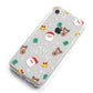 Christmas Pattern iPhone 8 Bumper Case on Silver iPhone Alternative Image