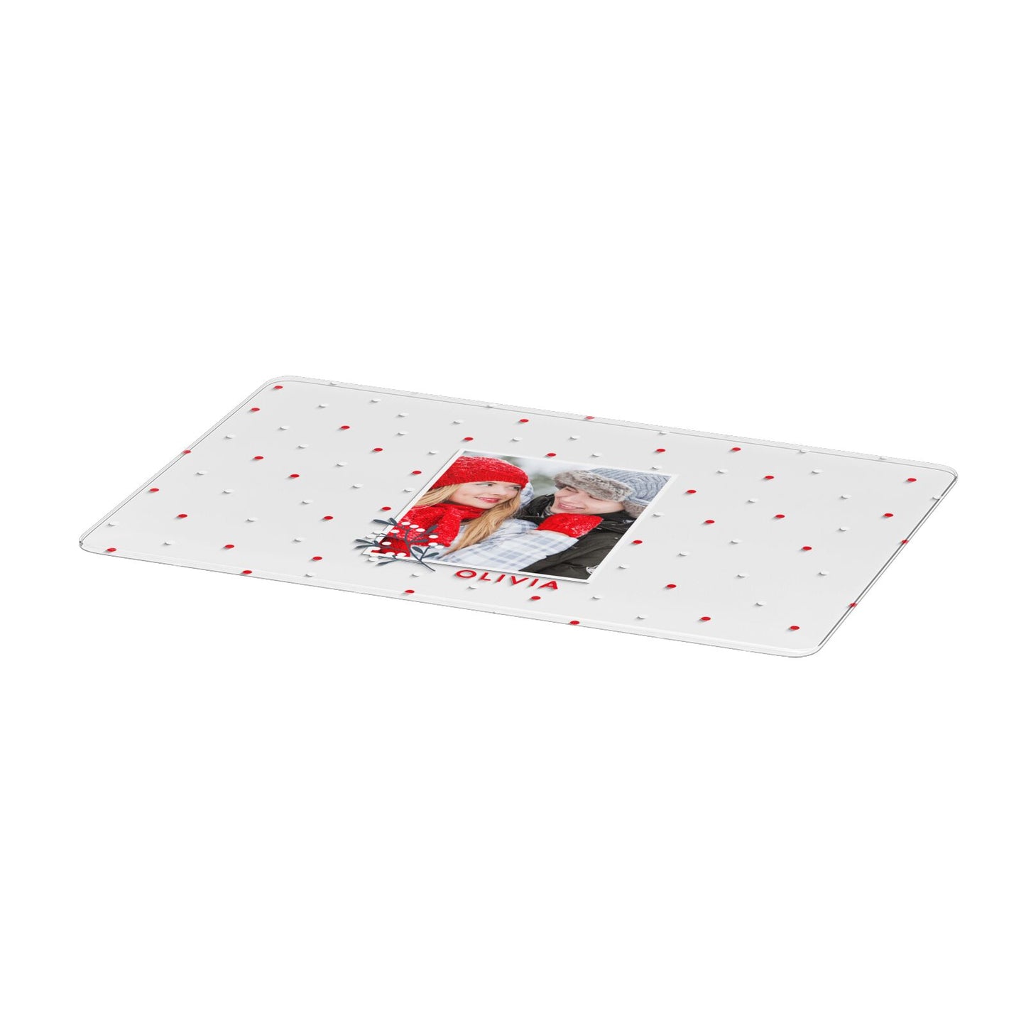 Christmas Personalised Photo Apple MacBook Case Only