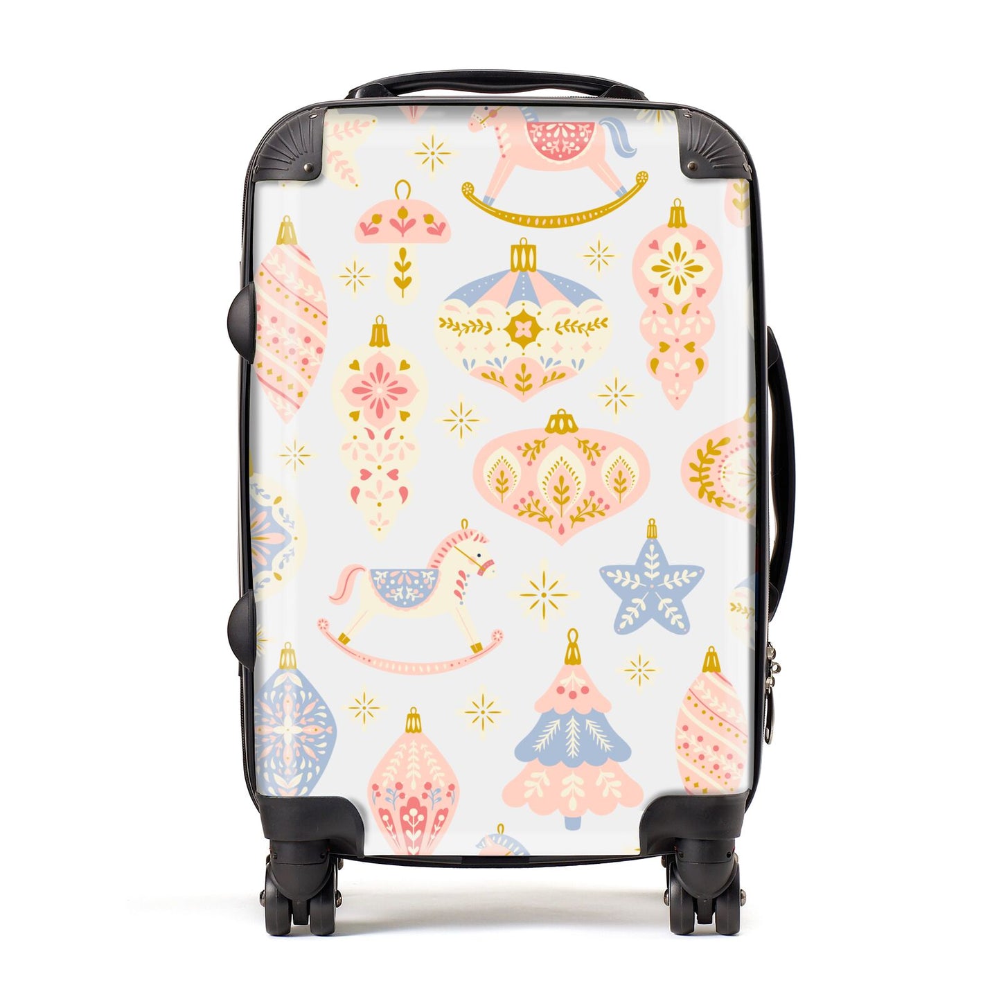 Christmas Rocking Horse Suitcase