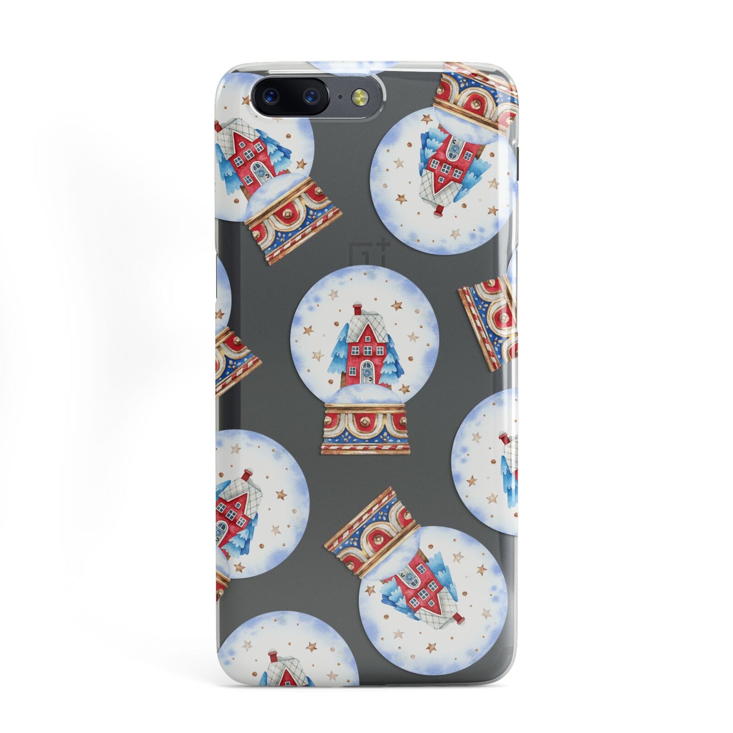Christmas Snow Globe Pattern OnePlus Case
