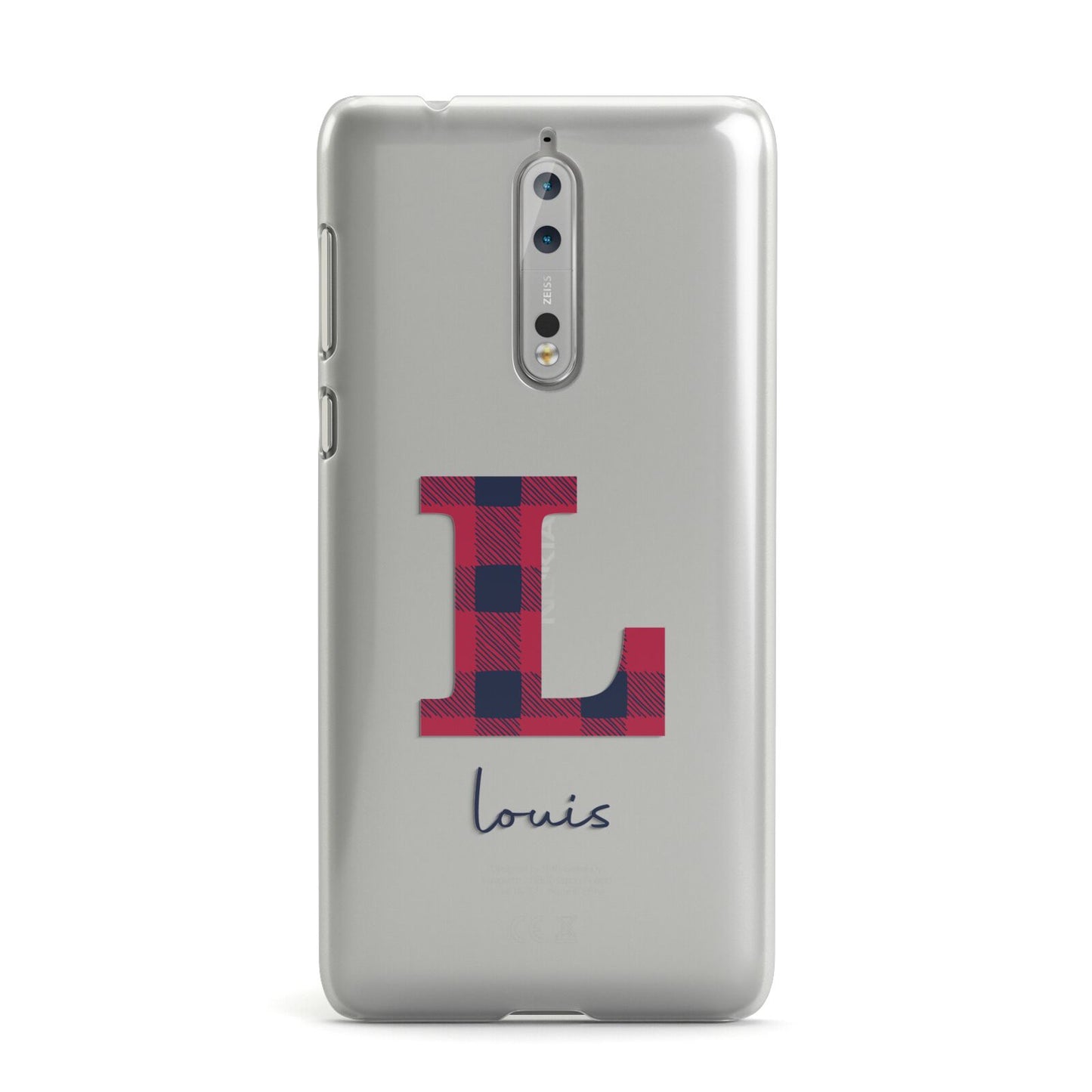 Christmas Tartan Personalised Nokia Case