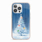 Christmas Tree iPhone 13 Pro TPU Impact Case with Pink Edges
