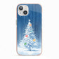 Christmas Tree iPhone 13 TPU Impact Case with Pink Edges