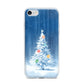 Christmas Tree iPhone 7 Bumper Case on Silver iPhone