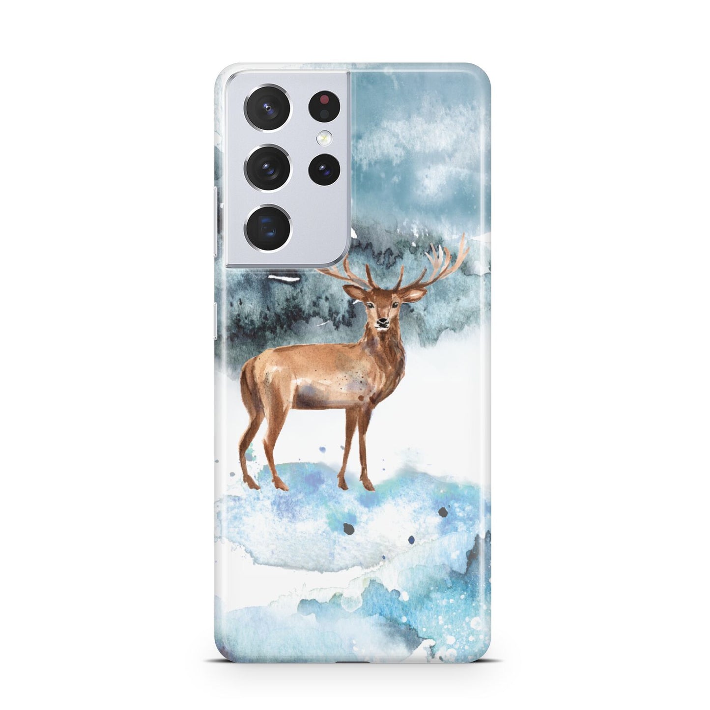 Christmas Winter Stag Samsung S21 Ultra Case