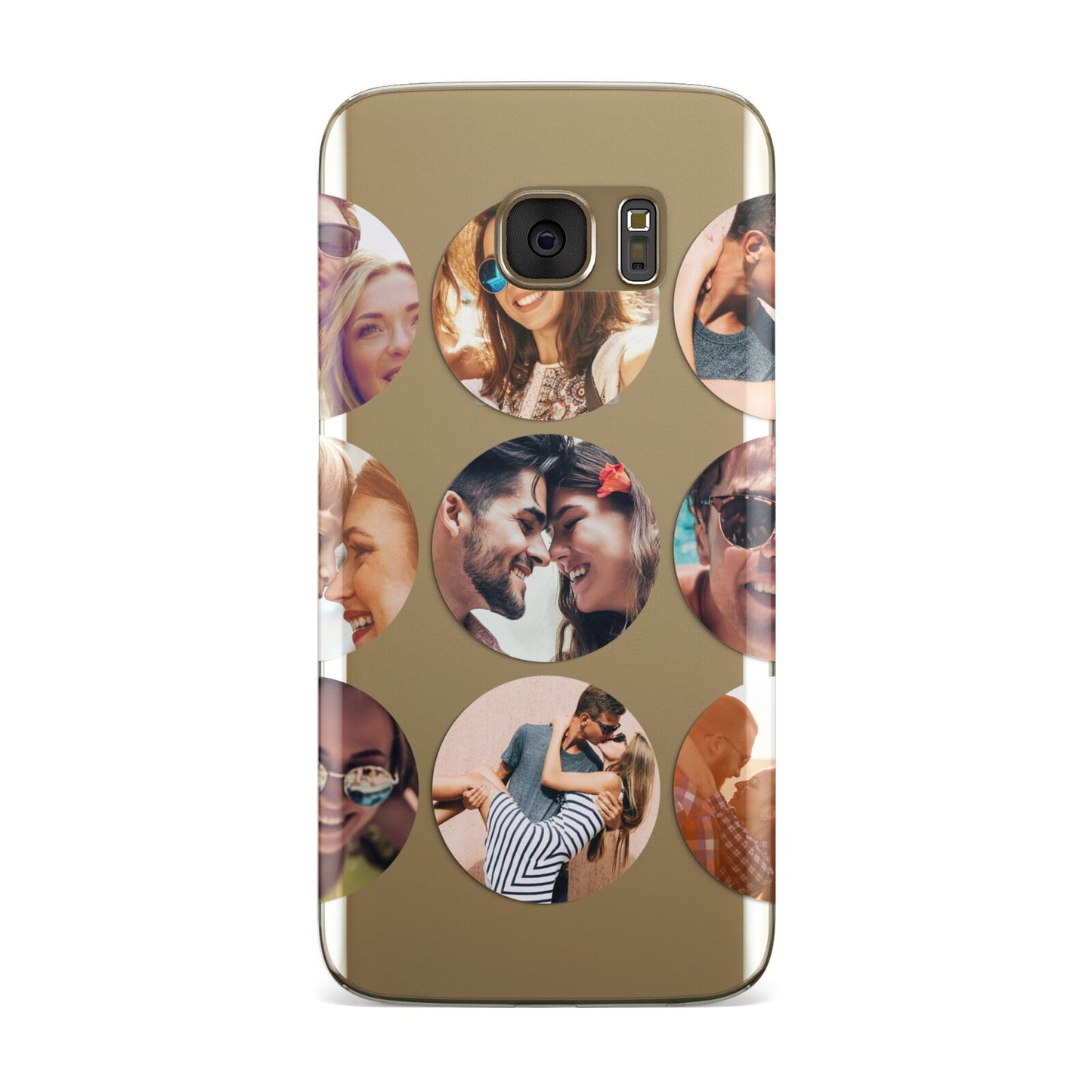 Circular Photo Montage Upload Samsung Galaxy Case